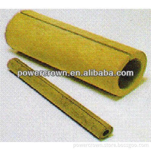 waterproof rock wool pipe heat insulation building material roof insulation